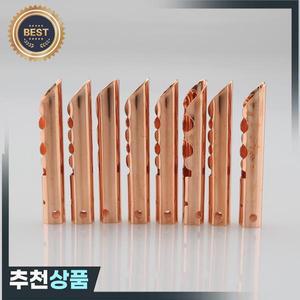 순수 구리 BFA 4mm Z 타입 바나나 플러그 스피커 케이블 커넥터