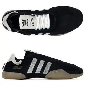 아디다스X송포더뮤트 25FW 블랙 화이트 태권도 메이 스니커즈 HP3517