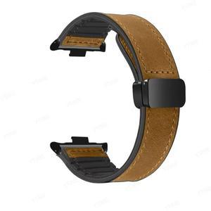 샤오미 레드미 워치 4 5 6 스트랩 실리콘 가죽 교체용 팔찌 시계줄 (미밴드 8 프로/9 프로 밴드 호환)