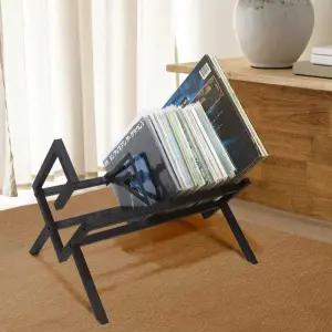 철제 LP보관함 LP랙 거실 진열장 레코드 진열대 정리 책상형