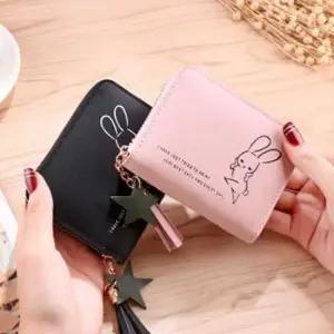 귀여운 토끼그림 카드지갑 중학생 고등학생 작은 지갑 여자명함지갑 남자명함케이스