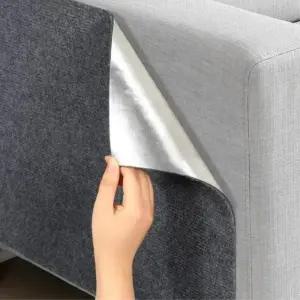 고양이 벽면 바닥 스크래처 접착식 카페트형 시트지 벽지필름 벽보호 스르레쳐