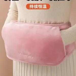 복부온열찜질기 충전식 무선 발열 전기 찜질팩 어깨 핫팩 배 허리 벨트 복