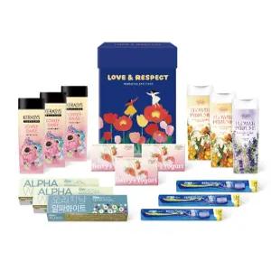 애경 다온 32호 선물세트 1세트 설 추석 선물 샴푸 치약 칫솔 바디워시