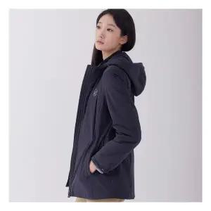 [지센] [24FW] 여성 인퀄팅 스트링 중기장 점퍼 LSJPOA51NA 1044385