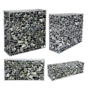 개비온망 테라스 카페 경계석 담장 55mm 메쉬 사각