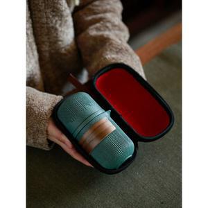 휴대용 다기세트 여행용 다도세트 커플 캠핑용 이효리 힐링 입문용 전동 미니 낚시