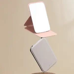 휴대용 접이식 거울 탁상 미니 손거울 사각 소형 탁상용 예쁜 여행용 화장용 귀여운 작은