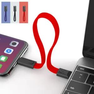 열쇠고리형 미니 충전케이블 5핀 8 Type-c 휴대용