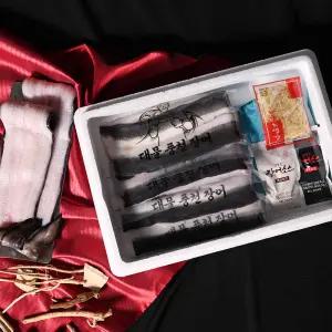 블랙라벨 고창 풍천장어 선물세트 1호 (장어2kg) 고급부직포+장어 손질 후 1,1