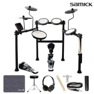 삼익 전자드럼 SD100 올메쉬 풀패키지 세트 견고한프레임 킥타워페달