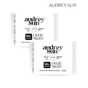 오드리선 NEW 그린웨이 입는 오버나이트 M 중형 4P x2개