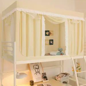 2층침대 난방텐트 보온 암막 방한 수면 커튼 우풍