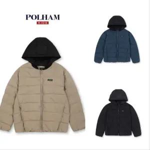 [폴햄키즈]공용)후드탈부착 경량볼패딩 점퍼A
