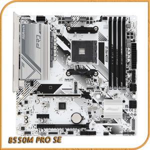 ASROCK B550M PRO SE 오리지널 AM4 DDR4 시리즈 화이트 2.5G용