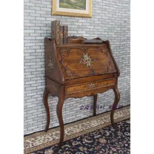 엔틱콘솔 레트로 빈티지 서재 서랍 장식장 뷰로 콘솔