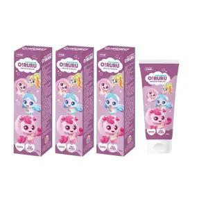 캐치티니핑 오루루 키즈 플러스 치약 고불소 청포도향 80g-3개