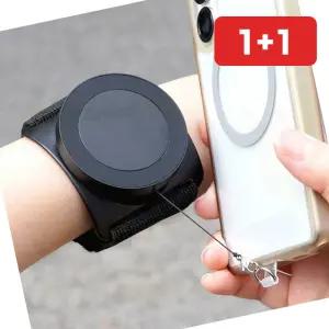 휴대폰 손목 거치대 암밴드 대리운전 택배 배달 운동 폰스트랩 (1+1)