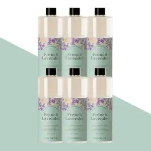 코코도르 디퓨저 리필액 대용량 500ml 6개 리드스틱 포함 프렌치라벤더향