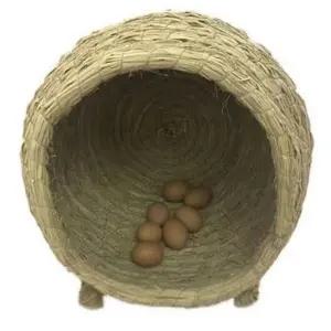 메추리 산란통 밀짚 알집 닭산란통 닭둥지 소형 부화 대형 둥지 양계장 닭장 사육장 거위