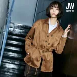 제이슨우 26SS Mona FAUX 스웨이드 벨티드 셔츠 재킷 (3 COLORS)