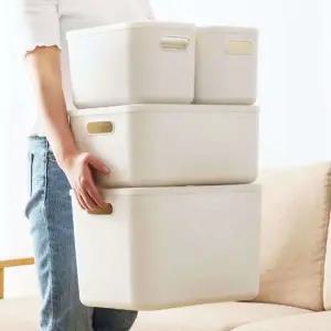 스 BB860878 지 화이트 바구니 중형 서랍정리함 옷정리함