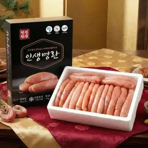 청정한상 최상급 프리미엄 인생명란 설선물세트 무색소 저염 선동란 1kg