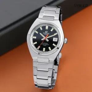 에디피스 EFB-109D-1A 사파이어 블랙 아날로그 캐쥬얼 정장 남자 메탈 시계 d