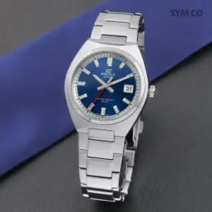 [에디피스] EFB-109D-2A 사파이어 블루 아날로그 캐쥬얼 정장 남자 메탈 시계 d