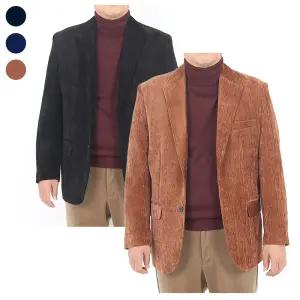 [리빌모아]남자 간절기 극세사 벨벳 스타일 자켓 AR-L-CO-109