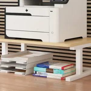 이동식 프린터기 받침대 컴퓨터 다용도 선반 수납 바퀴