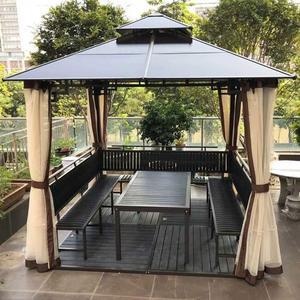 야외 정자 스 어닝 스 야외스 어닝 3X 방갈로 조립식 커튼 캐노피 주택