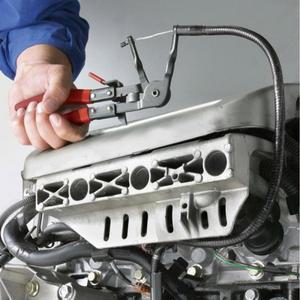 커터 카타 있는 리치 호스 클램프 플라이어  제거  케이블 타입 수리용 플랫 밴드 링