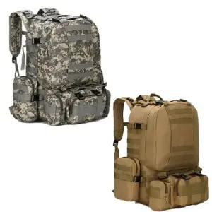 서바이벌 운동 헬스 캠핑 600D 50L ACU 밀리터리백팩 택티컬배낭 여행백팩 전술배낭