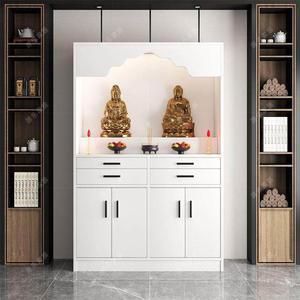 제단 공양대 불당 법당 받침대 가정용 기도 소형 부처님 보살 미니 불상 60cm 관음