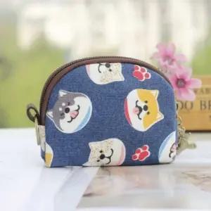 귀여운 강아지 엔화 파우치 일본 고양이 동전지갑 미니동전지갑 동전지갑 동전파우치