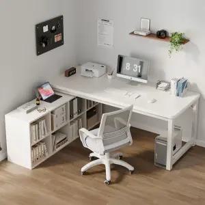 책상 ㄱ자 기역자 L형 모서리 원목 생 1인용 코너 데스크