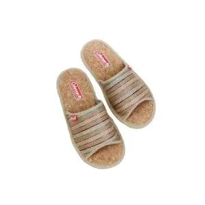COLEMAN SHOES 벨로2 베이지 코르크 남여공용 거실화 슬리퍼
