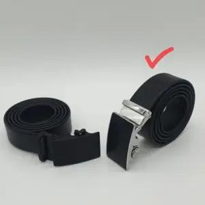 버클 심플블랙 가죽 자동벨트 남자벨트 요술벨트 요술벨트 자동벨트 남성허리띠 혁띠