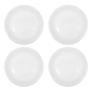 엔드캡 앤드캡 4Pcs 용 벽 구멍 커버 예비 플레이트 흰색 정밀한 솜씨  설치 홈 데코레이션 솔루션