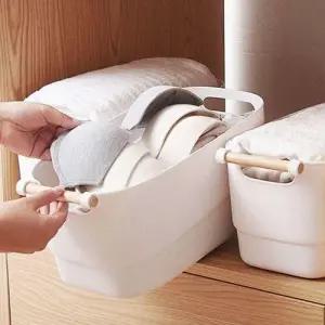 장난감 정리 함 펜트리 수납 손잡이 수납정리함 옷정리함 대형 WFISCYB