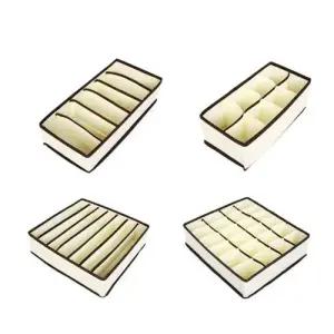 속옷 정리함 세트 양말 브래지어 분리 수납함 WFJF97G