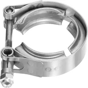 배기 시스템 다운파이프 교환 액세서리용 uxcell 1.5 V 밴드 클램프 304 스테인리스 스틸 조정 범위 38mm /