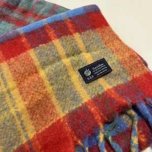 아트박스/다잇템 여자 FW 격자 프린지 롱 머플러