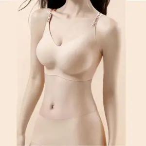 [라일리여성언더웨어] Rly 볼륨블라 노와이어 심리스 선물 브라 팬티 세트