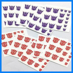 디셉티콘 오토봇 G1 스티커 45 + 심볼 데칼 맞춤형 DIY 장면 액세서리 장식 자동차 스티커