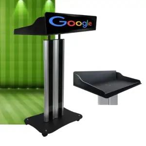 아크릴 사회자 단상 이동식 강연대 강의 대형 연설대 아크릴강연대 강연대 아크릴단상