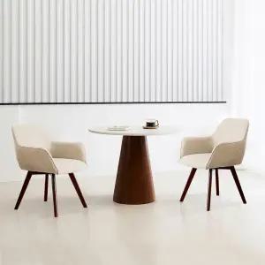 콘 원형 칸토 2인 1000 테이블세트