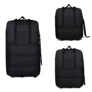 확장백 검정색 짐보관 검정색 확장 스토리지백 큰가방 이민가방 이민가방캐리어