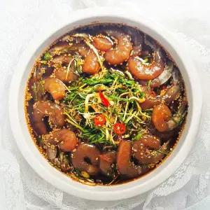 [덕이네수산] 향긋한 달래 간장새우장 330g